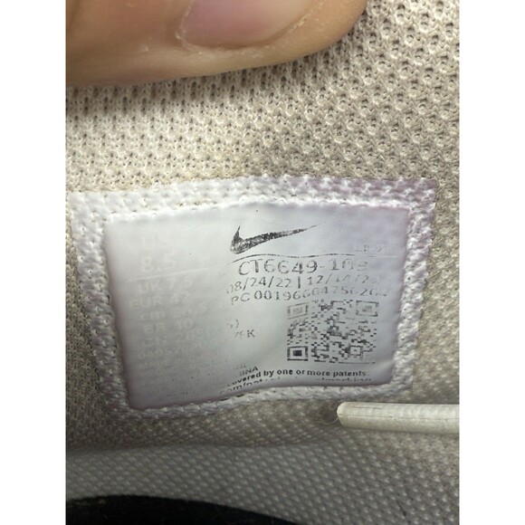 Nike Alpha Menace Pro 3 Cleats White/Black CT6649-109 Men’s Size 8.5 READ - Picture 8 of 8